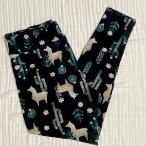 EUC LuLaRoe Leggings Size Tall & Curvy